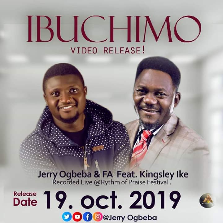 Artwork of Ibuchimo by Pst Jerry Ogbeba ft Kingsley Ike