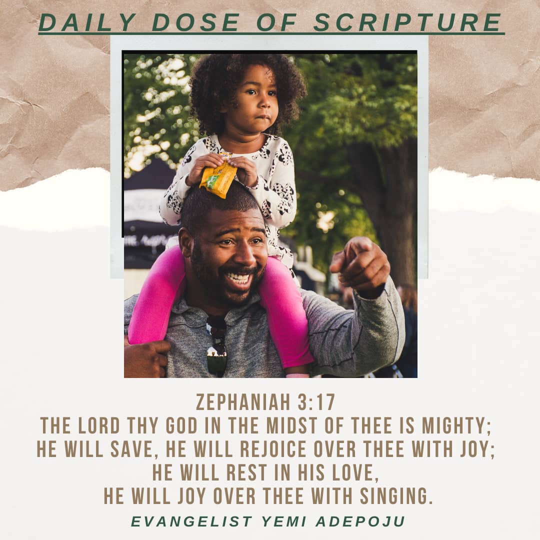 Daily Dose of Scripture Verse with Evang. Yemi Adepoju