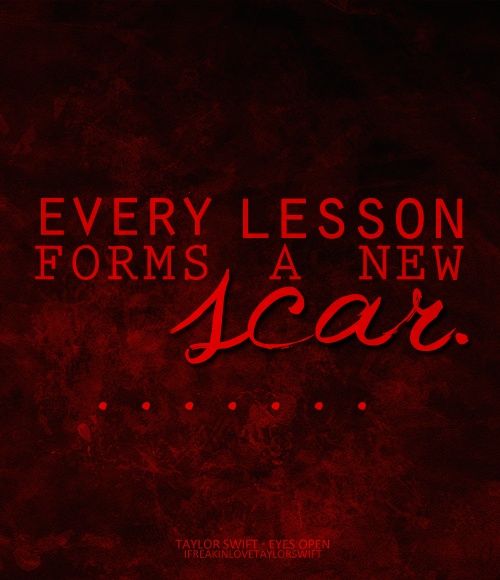 Lessons from the Scar