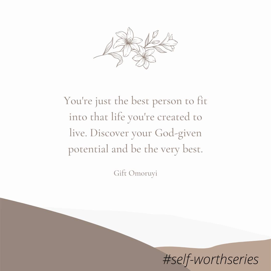 Grace Words - Appreciate Who You Are by Gift Omoruyi